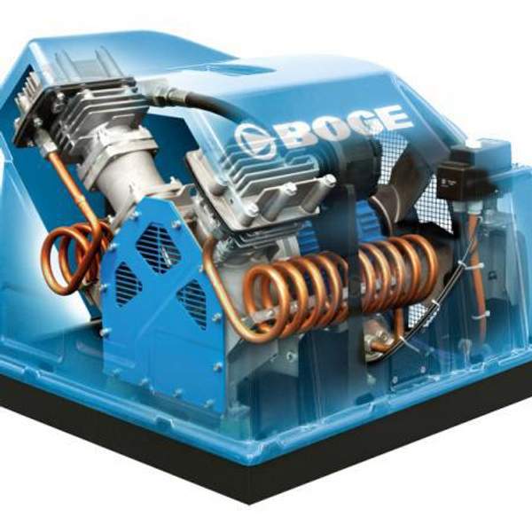 Безмасляные поршневые компрессоры серии PO, производительность 245 - 704 л/мин, давление 6 - 15 бар