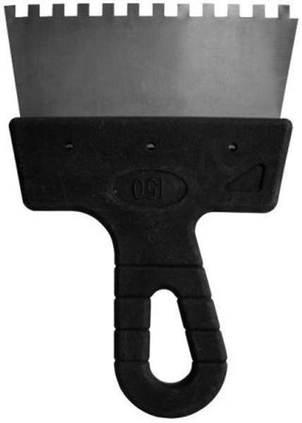 БИБЕР 35216 шпатель зубчатый 250мм, зуб 8х8мм / BIBER 35216 шпатель зубчатый 250мм, зуб 8х8мм