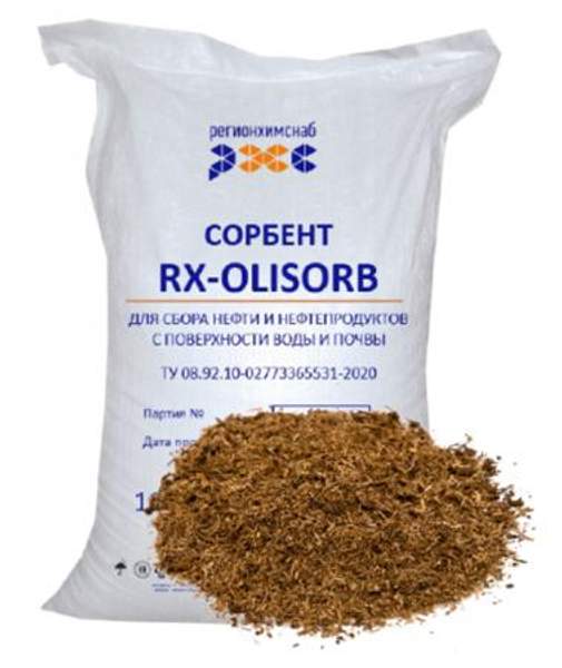 Биосорбент торфяной RX-OliSorb, сорбент нефти и нефтепродуктов ЗАО МХК РХС