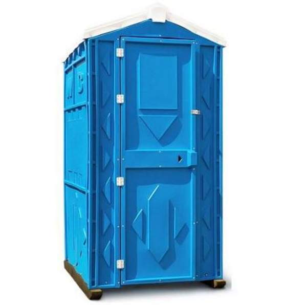 Биотуалет Эконом синего цвета