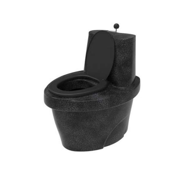 Биотуалет торфяной черный гранит