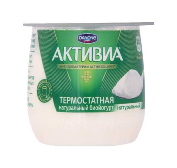 Биойогурт 3.5% термостатный Активиа п/у 170г.
