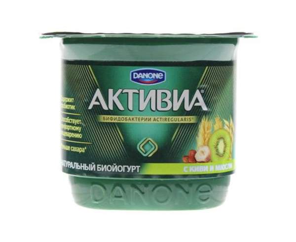 Биойогурт 3% Киви и мюсли Активиа ст 150г.