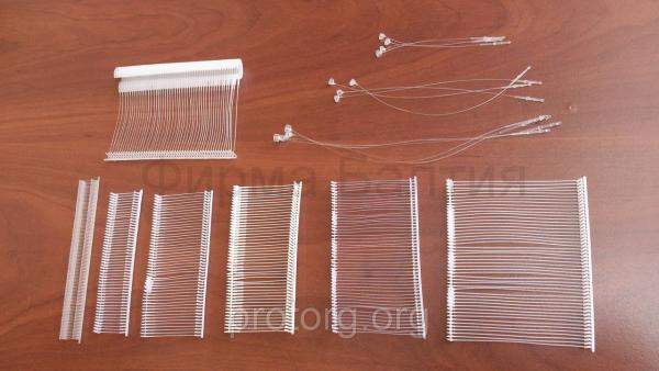 Биркодержатели №60 5000шт./упак.(белые прозрачные)