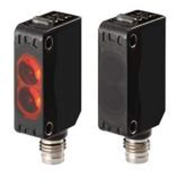 BJ3M-PDT-C-P Фотодатчик компактный, отражение от зеркала с поляризацией, размер датчика10,6x32x20 мм, Выход PNP, Режим работы - на свет/на затемнение, рег. чувст, Питание 12-24VDC, IP65, Вес 60гр. с