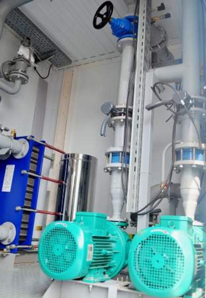 Блочно-модульная газовая котельная Гефест