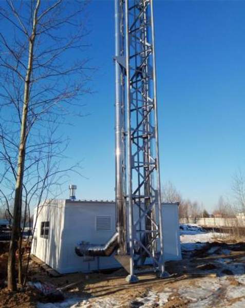 Блочно-модульная газовая котельная Тесей