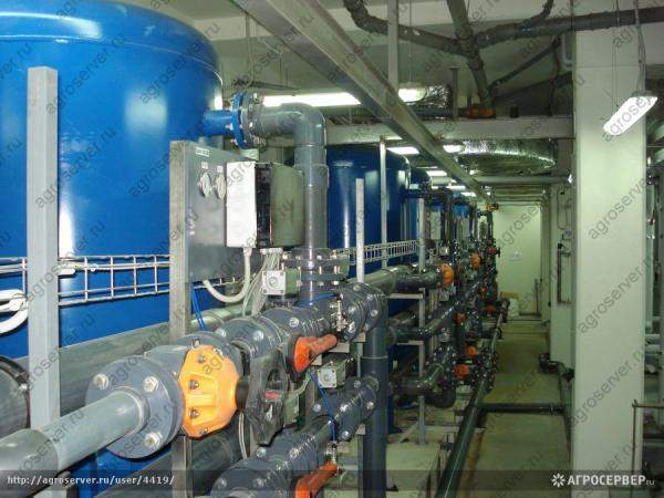 Блочно-модульная станция очистки питьевой воды (УПВ)