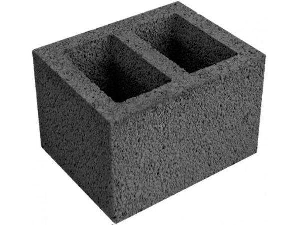 Блок для вентканалов, 2-х канальный