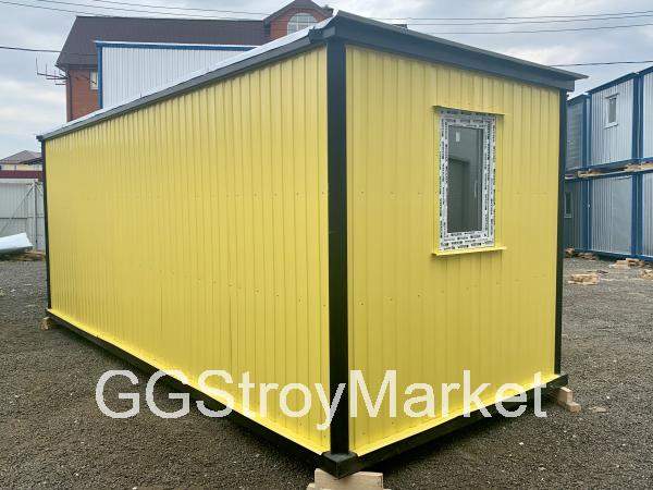 Блок контейнер БК-02 6000х2400х2360 мм, стандартная