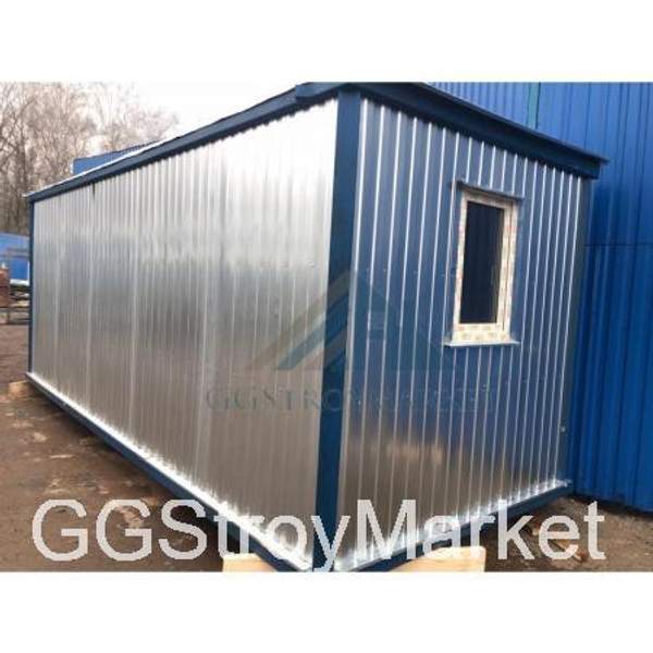 Блок контейнер БК-02 с тамбуром "ЗИМА" 6м НОВАЯ