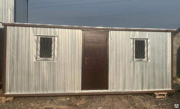 Блок контейнер БК-03 металлический "РАСПАШОНКА" 6х2,4м