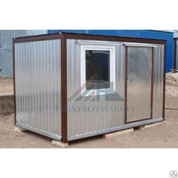 Блок контейнер, бытовка Пост охраны БК-01 3х2,4 «Стандарт»