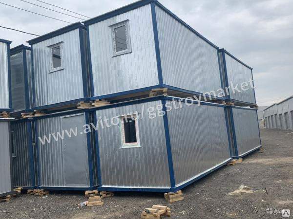 Блок контейнер металлический БК-01 5м утепленный