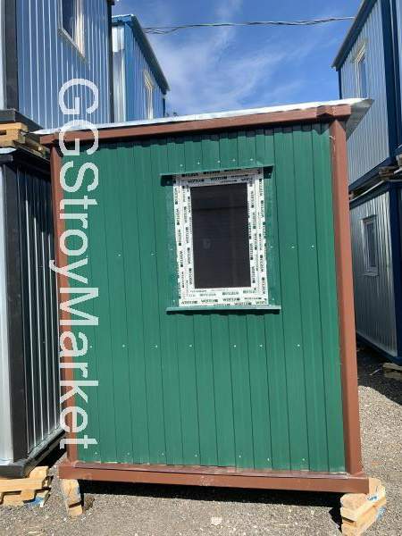 Блок-контейнер, Пост охраны БК-01 2х2,4 "Стандарт"