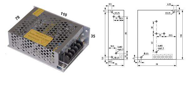 Блок питания Impuls DS-25-12
