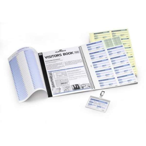 Блок сменный Durable, для книги записи посетителей, на 100 вкладышей D1464-61