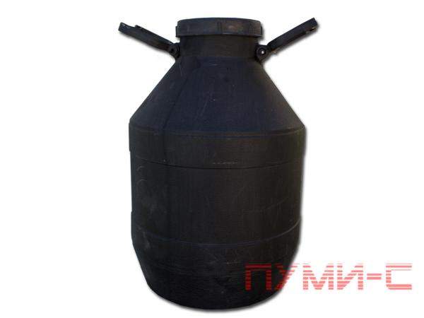 Бочка пластиковая с ручками 40 л б/у