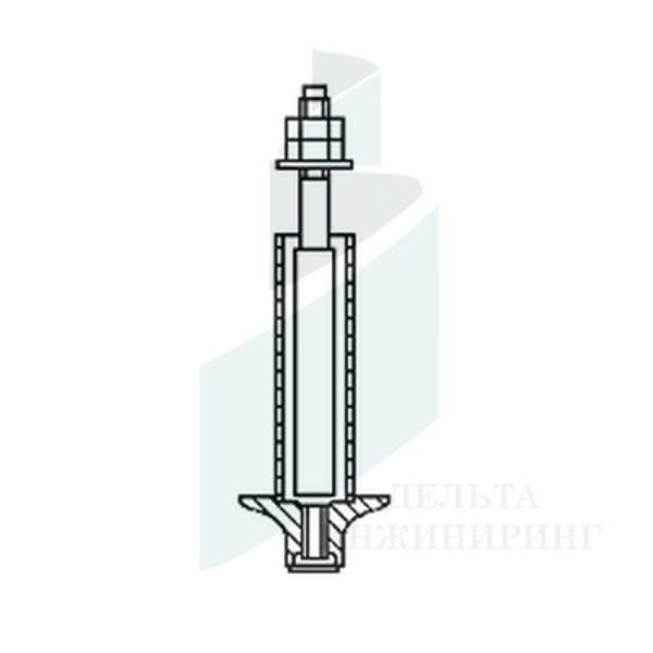 Болт анкерный фундаментный съемный 4.2 ГОСТ 24379.1-80