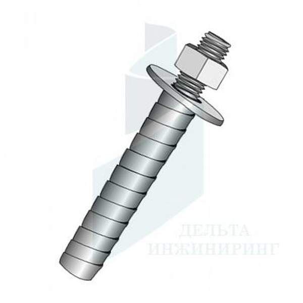 Болт БСР М6х65 Исполнение У3 (болт самоанкерующийся распорный) ГОСТ 28778-90