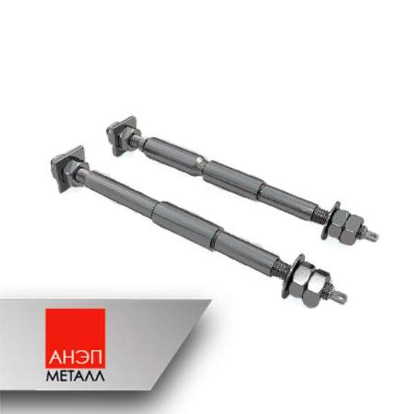 Болт фундаментный изогнутый 1,1-2 12-48 мм ГОСТ 24379.1-2012