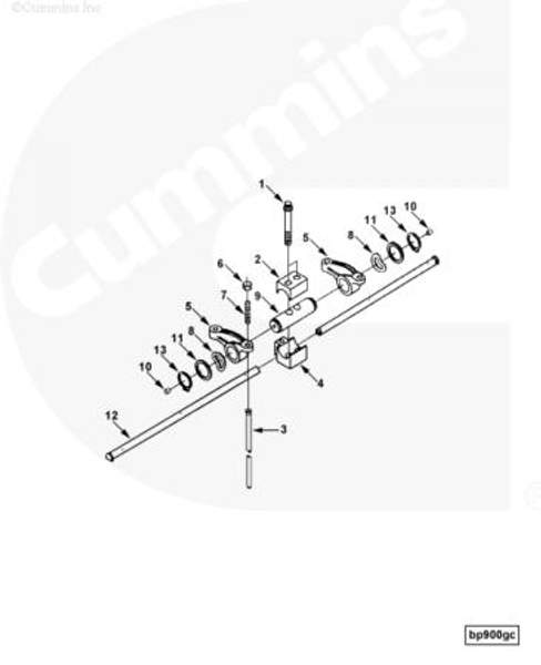 Болт крепления коромысла Cummins C Series 3901617