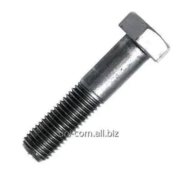 Болт с шестигранной головкой ГОСТ 7798-7805 М36х250 (аналог DIN 931) без покрытия с частичной резьбой класс прочности 4.8 Северсталь-Метиз
