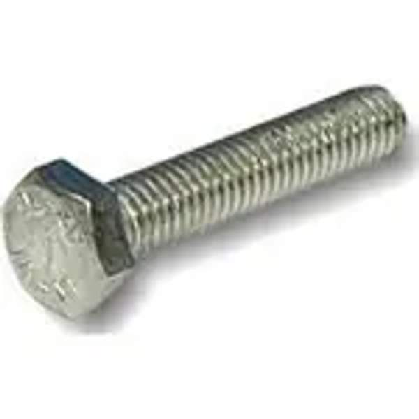 Болт с шестигранной головкой М6х16 DIN 933 оцинкованный с полной резьбой класс прочности 5.8 Крепёж СК