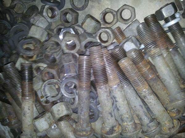 Болт стыковой М22х135 в сборе б/у