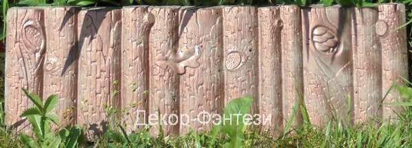 Бордюр "Дубовый" 80*22*6 см