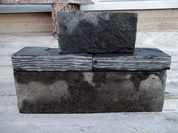 Бордюр садовый шунгит