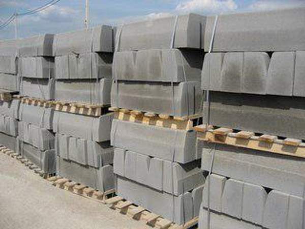 Бордюры для дорожек 100х30х15 вибропрессованные