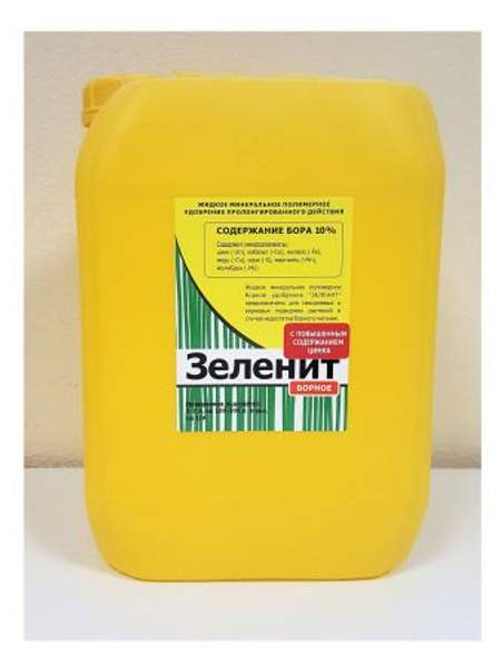 Борное жидкое концентрированное минеральное удобрение