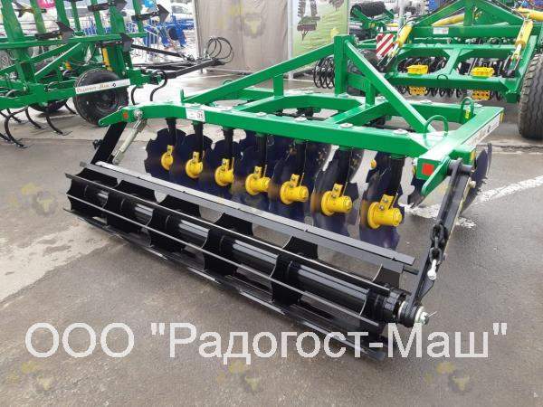 Борона Дискова Навесная 2.4х2Н (14 органов) с катком