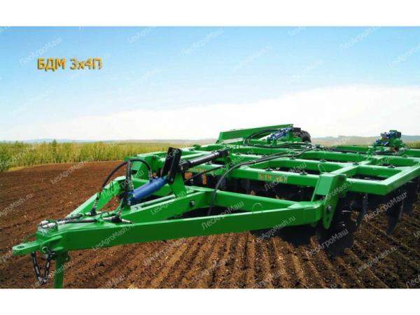 Борона дисковая (дискатор) БДМ-3х4 П модульная (прицепная) - от производителя