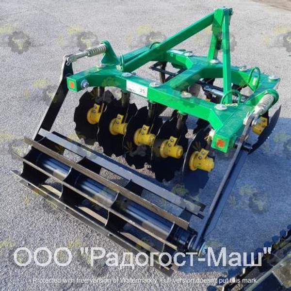Борона Дисковая Навесная БД-1.5х2Н с катком
