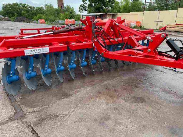 Борона дисковая складная БД-Агро-5х2ПГ под 150-180 л.с.
