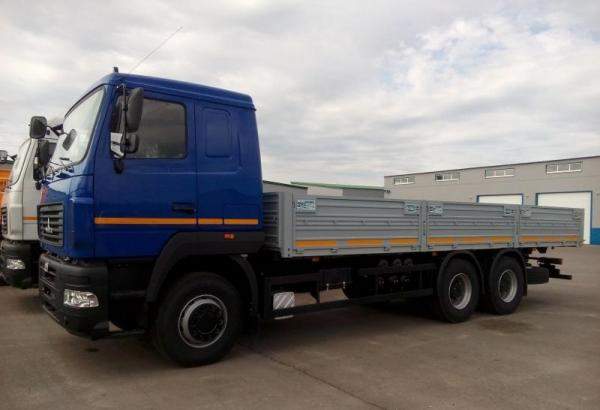 Бортовой автомобиль МАЗ 6312С9-8521-015 длинная база низкая крыша 1 сп.место