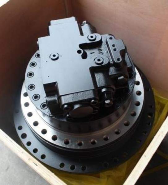 Бортовой редуктор в сборе с мотором JCB330