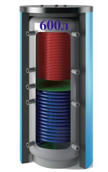 Бойлер Delta Duoval 600 литров