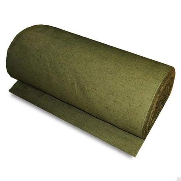 Брезент ОП - ткань хб/джут арт 11235