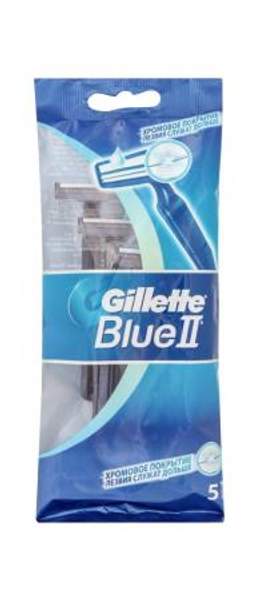Бритва Gillette Blue 2 одноразовая 5шт, упак.