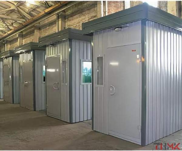 Бронированный пулестойкий пост охраны (КПП) серии AF-4, 4 класса пулестойкости по ГОСТ Р 51112-97