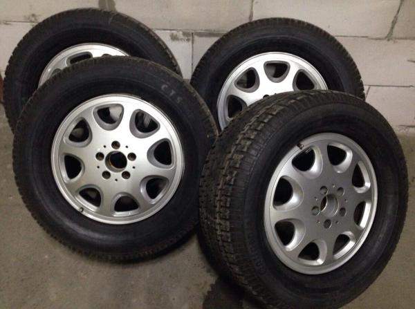 Бронированное колесо б/у Mercedes-Benz W140