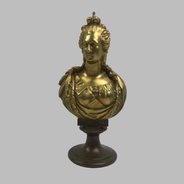 Бронзовая статуэтка «Екатерина I». Копия