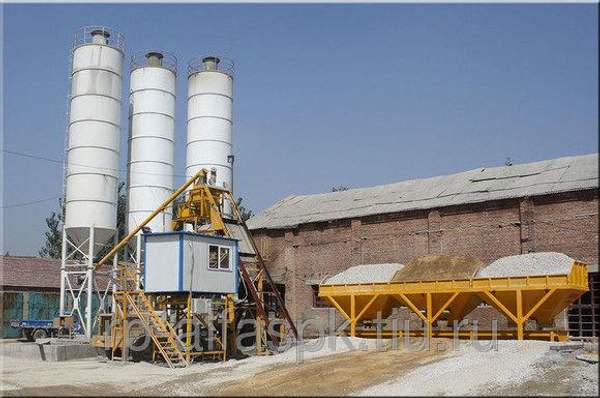 БРУ (бетонный завод) скиповый 40 куб/час