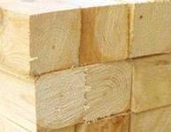 Брус 150х150х6 естественной влажности 1-2 сорт М