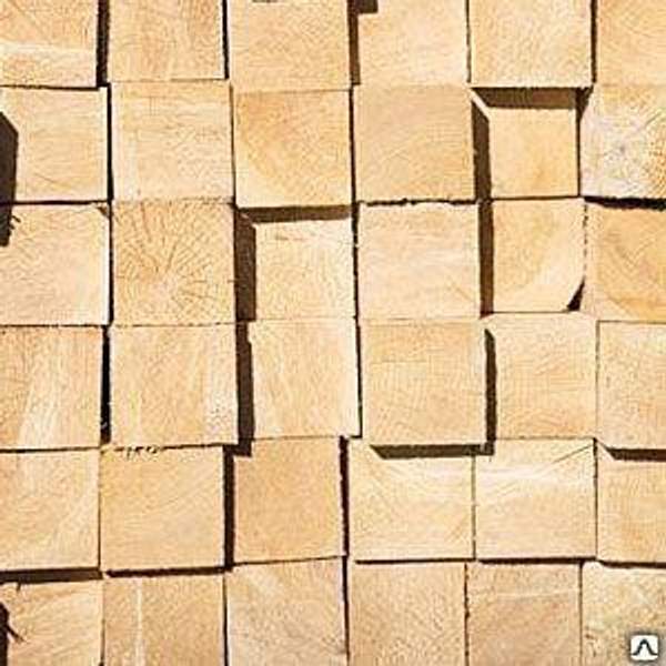 Брус естественной влажности, хвоя