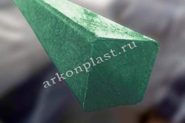 Брус из пластика (Квадрат)  70х70х2400 Цветной
