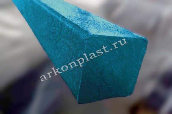 Брус пластиковый 100х100х2400 цветной